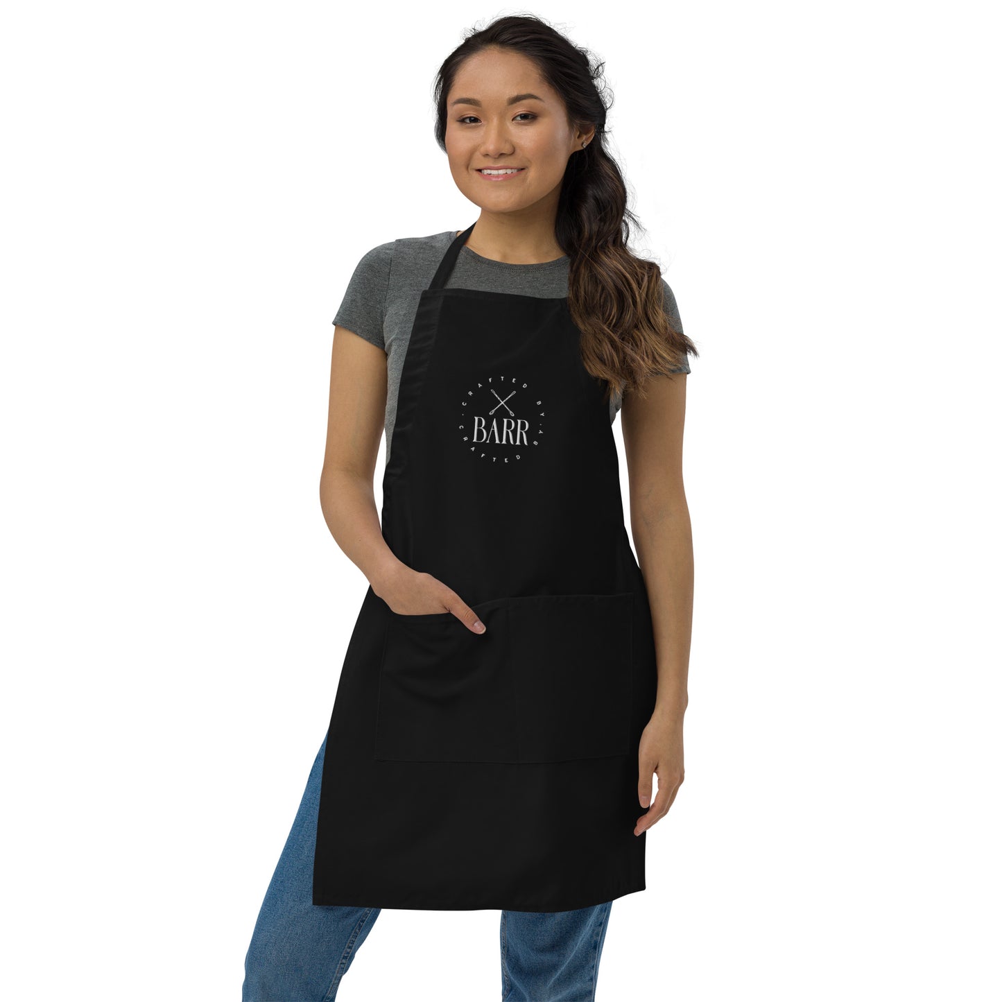 Crafted By Barr - Embroidered Apron